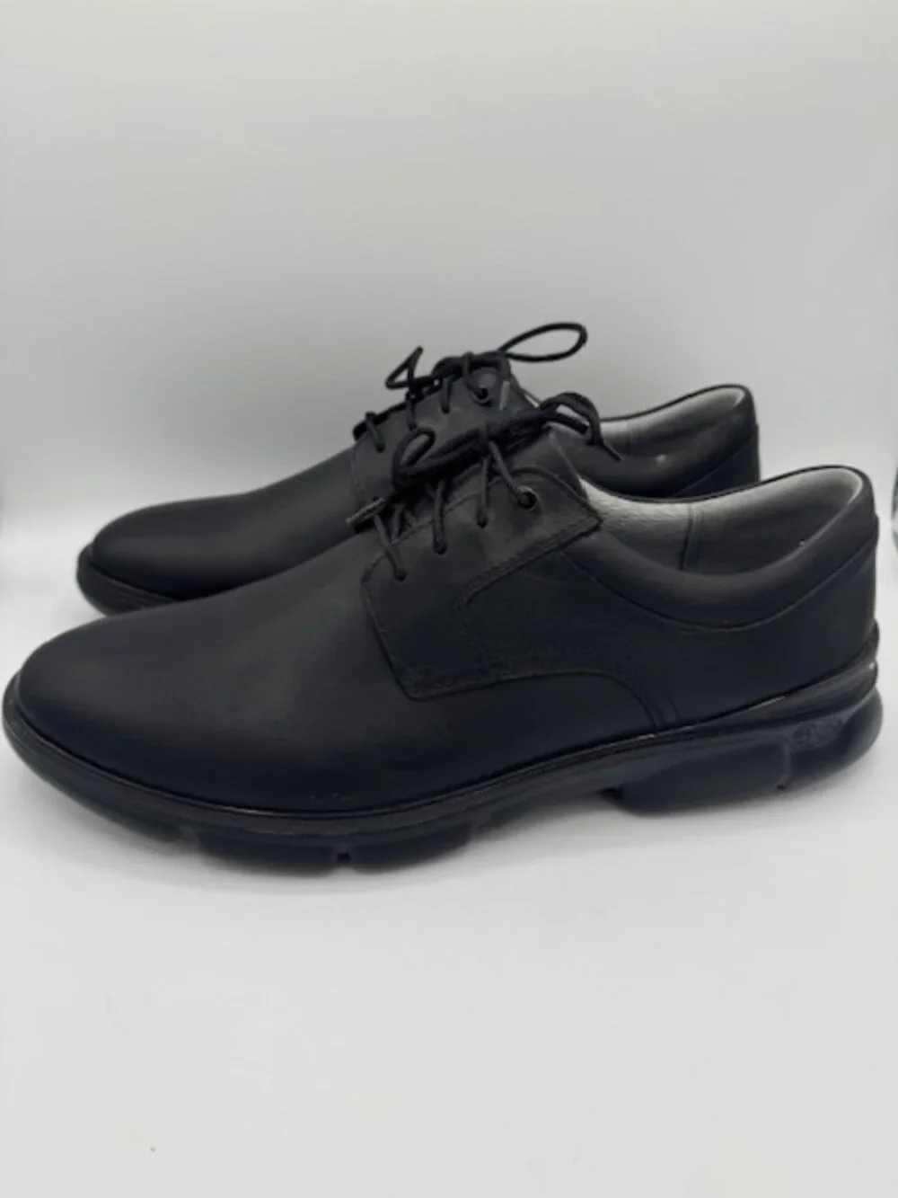 Johnston & Murphy XC4 Tanner Oxford Black Waterproof Full Grain Leather Men's 11